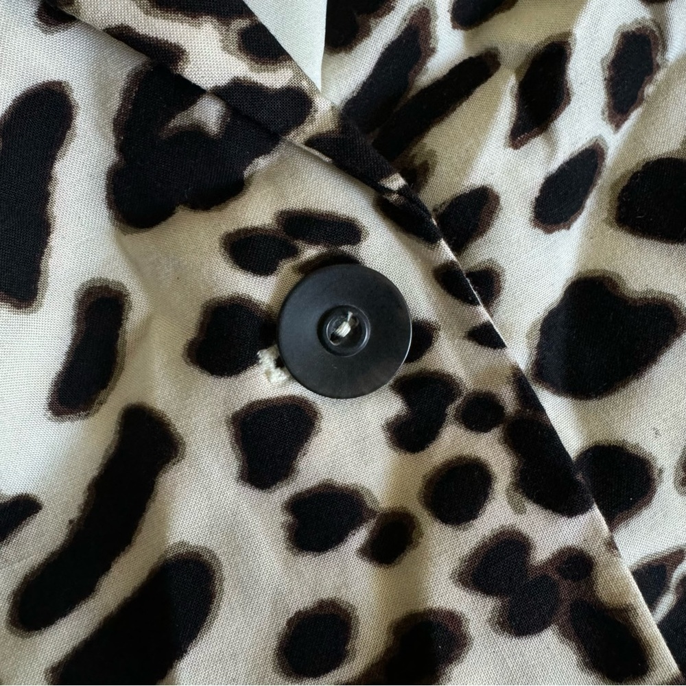 Chico’s Leopard Print Blazer - Picture 7 of 10